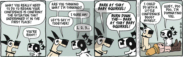 Pooch Cafe on Monday October 10, 2011 Comic Strip