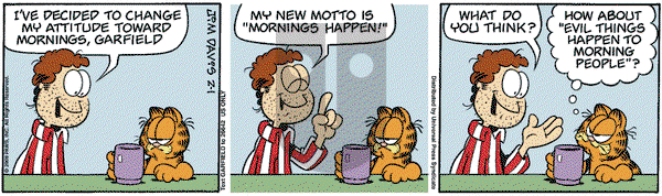 Garfield on Friday February 1, 2008 Comic Strip