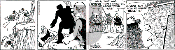 Alley Oop on Thursday April 25, 2002 Comic Strip