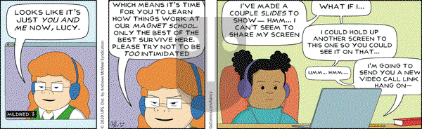 Nancy on Saturday October 10, 2020 Comic Strip