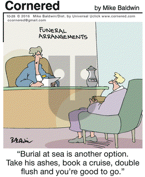 Cornered on Friday October 28, 2016 Comic Strip