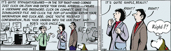 Fred Basset on Tuesday December 17, 2013 Comic Strip