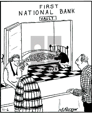 Close to Home - Tuesday November 6, 2001 Comic Strip