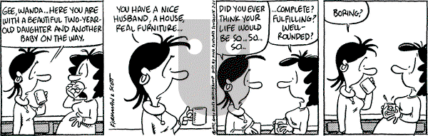 Baby Blues on Tuesday February 21, 1995 Comic Strip