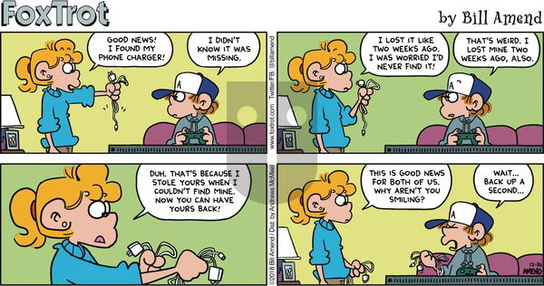 FoxTrot on Sunday December 30, 2018 Comic Strip