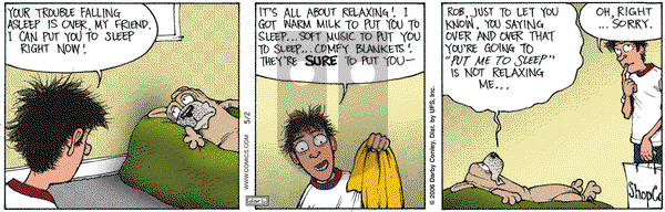 Get Fuzzy on Tuesday May 2, 2006 Comic Strip