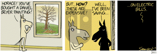 Dark Side of the Horse on Monday September 8, 2014 Comic Strip