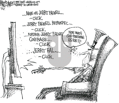 Matt Davies on Wednesday May 16, 2007 Comic Strip