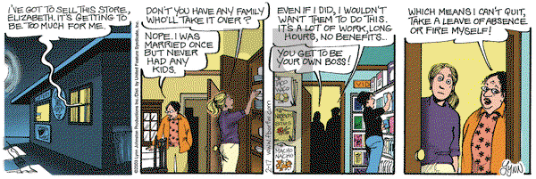 For Better or For Worse on Monday March 3, 2003 Comic Strip