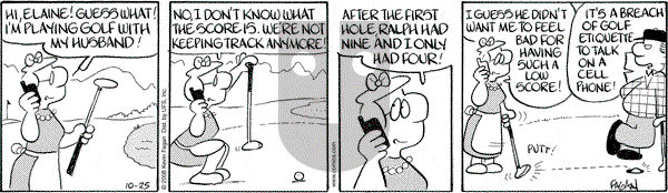 Drabble on Saturday October 25, 2008 Comic Strip