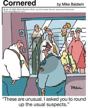 Cornered on Wednesday August 14, 2013 Comic Strip