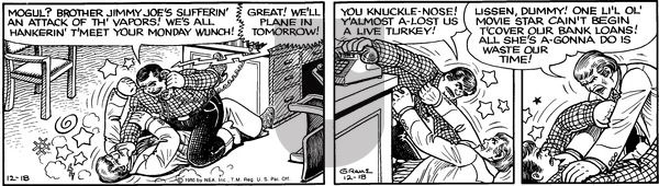Alley Oop on Thursday December 18, 1980 Comic Strip