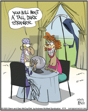 The Flying McCoys on Tuesday April 14, 2020 Comic Strip