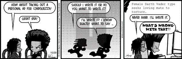 The Boondocks on Wednesday June 1, 2011 Comic Strip