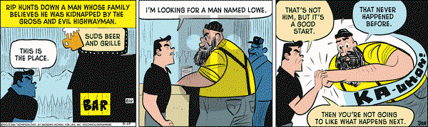 Rip Haywire on Tuesday September 17, 2019 Comic Strip