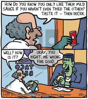 The Argyle Sweater - Saturday October 12, 2024 Comic Strip