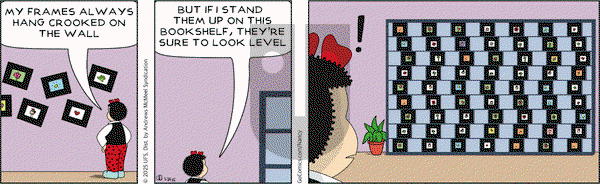 Nancy on Saturday March 29, 2025 Comic Strip