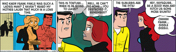 Rip Haywire on Saturday January 3, 2015 Comic Strip