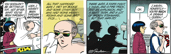 Doonesbury on Saturday January 27, 2001 Comic Strip