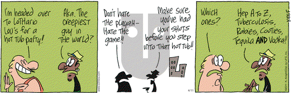 The Knight Life on Monday April 11, 2011 Comic Strip