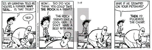 Grand Avenue on Thursday July 19, 2001 Comic Strip