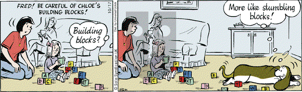 Fred Basset on Thursday October 17, 2013 Comic Strip