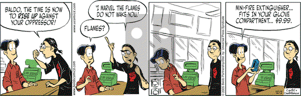 Baldo on Friday December 2, 2005 Comic Strip