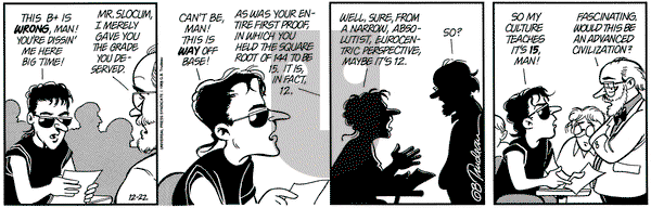 Doonesbury - Wednesday December 22, 1993 Comic Strip