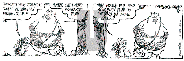 The Grizzwells on Thursday April 27, 1995 Comic Strip