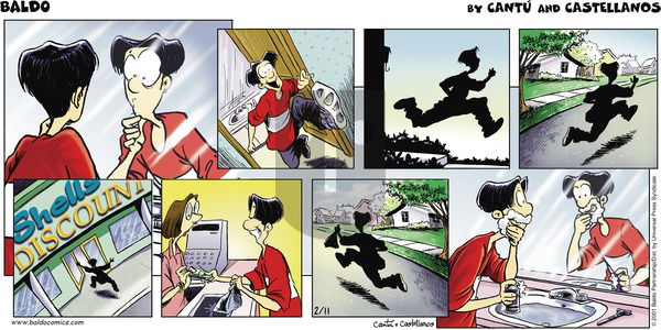 Baldo on Sunday February 11, 2001 Comic Strip