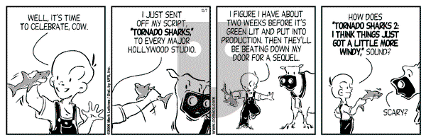 Cow and Boy Classics on Saturday October 7, 2006 Comic Strip