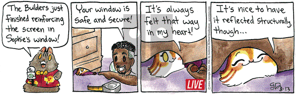 Breaking Cat News - Tuesday August 13, 2024 Comic Strip