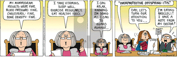 Cathy Classics on Saturday December 6, 2003 Comic Strip
