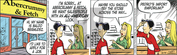 Baldo on Wednesday September 17, 2003 Comic Strip