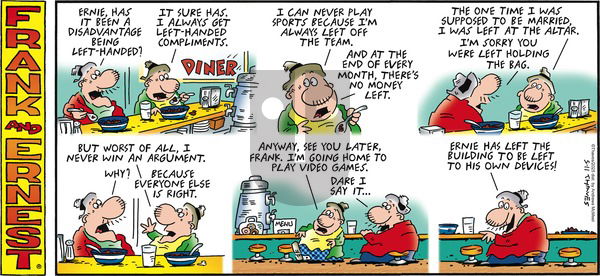Frank and Ernest on Sunday May 11, 2025 Comic Strip