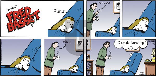 Fred Basset on Sunday March 1, 2020 Comic Strip