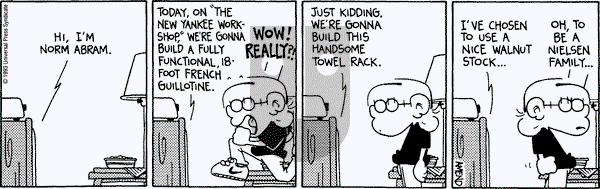 FoxTrot on Saturday February 20, 1993 Comic Strip