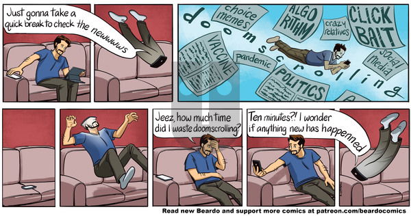 Beardo on Tuesday April 29, 2025 Comic Strip
