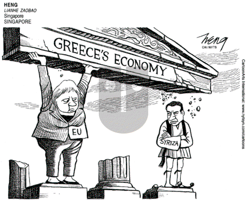 Views of the World on Friday February 13, 2015 Comic Strip