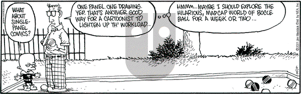Monty on Friday June 8, 2001 Comic Strip