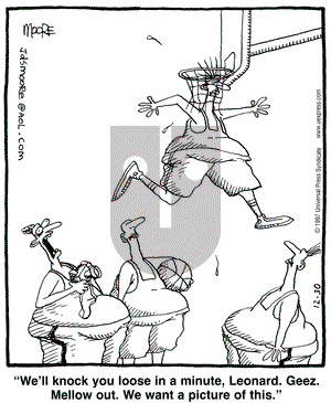 In the Bleachers on Tuesday December 30, 1997 Comic Strip