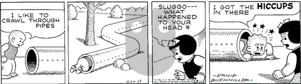 Nancy Classics on Wednesday July 29, 2015 Comic Strip