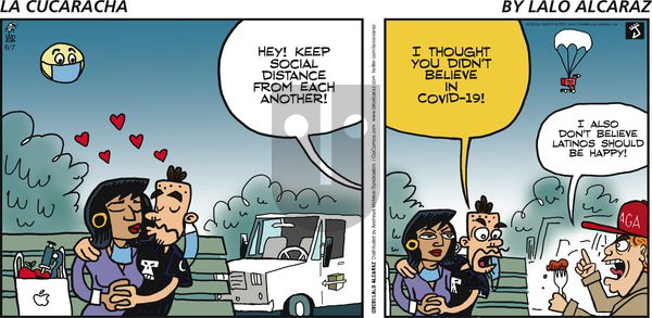 La Cucaracha on Sunday June 7, 2020 Comic Strip