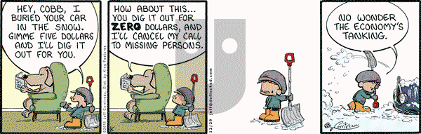 DeFlocked on Thursday December 29, 2011 Comic Strip