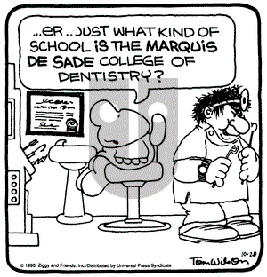 Ziggy on Saturday October 20, 1990 Comic Strip