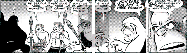 Alley Oop on Sunday March 12, 2006 Comic Strip