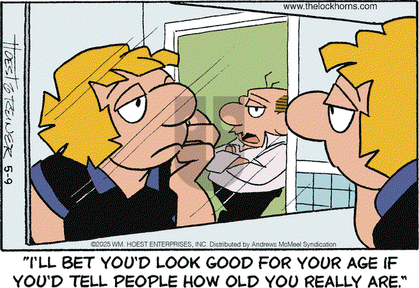 The Lockhorns on Friday May 9, 2025 Comic Strip