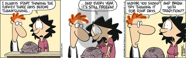 Baby Blues on Wednesday November 21, 2018 Comic Strip
