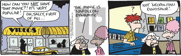 Lola on Saturday April 30, 2005 Comic Strip