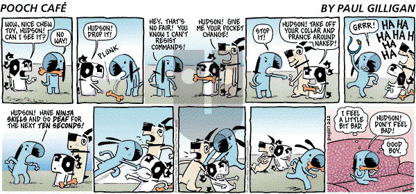 Pooch Cafe on Sunday February 22, 2009 Comic Strip
